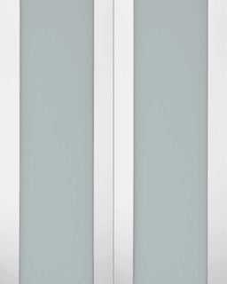 SMART PRO H3G VETRO POLAR WHITE DOUBLE BARN BELLDINNI MODERN INTERIOR DOOR - 2