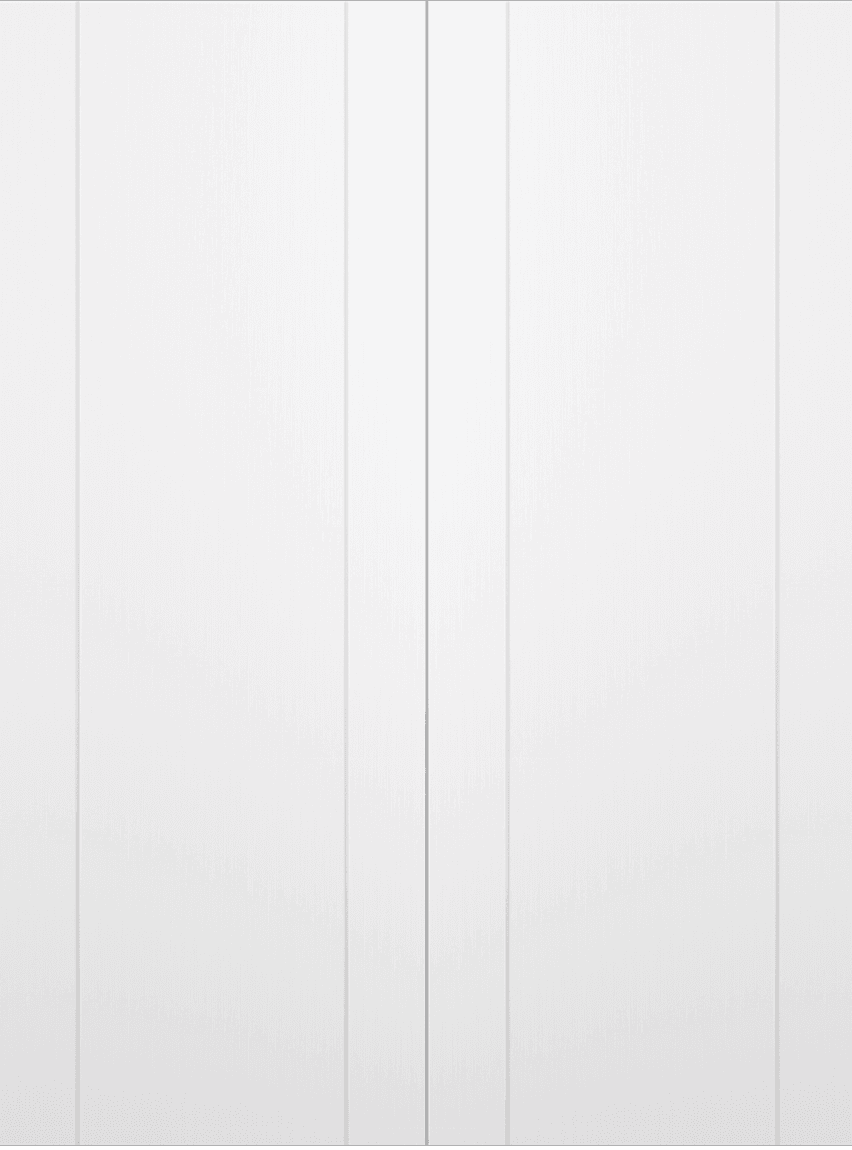 PALLADIO 2U BIANCO NOBLE DOUBLE MAGIC BELLDINNI MODERN INTERIOR DOOR - 2