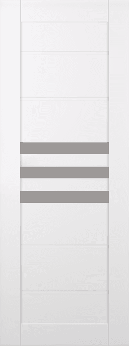DOME VETRO SNOW WHITE SLAB BELLDINNI MODERN INTERIOR DOOR - 1