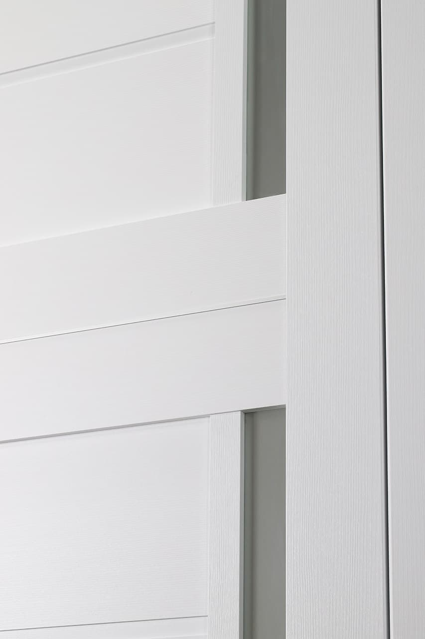 ESTA VETRO BIANCO NOBLE BYPASS BELLDINNI MODERN INTERIOR DOOR - 9