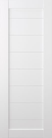 ERMI BIANCO NOBLE SLAB BELLDINNI MODERN INTERIOR DOOR - 1
