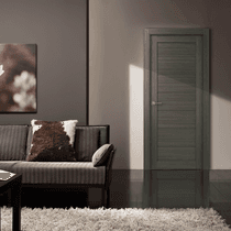 ALDA GRAY OAK SWING BELLDINNI MODERN INTERIOR DOOR - 2