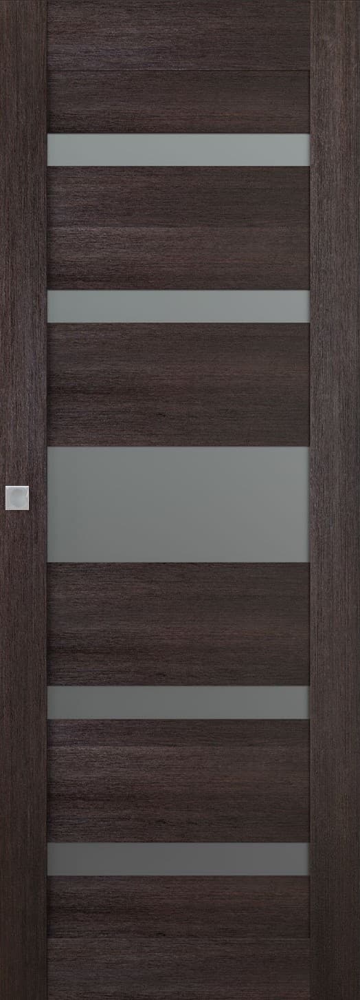 AVON 07-05 VETRO VERALINGA OAK MAGIC BELLDINNI MODERN INTERIOR DOOR - 1