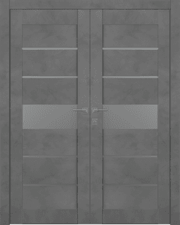 AVON 07-06 VETRO DARK URBAN CLOSET BELLDINNI MODERN INTERIOR DOOR - 1