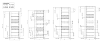 DESSA VETRO BIANCO NOBLE DOUBLE MAGIC BELLDINNI MODERN INTERIOR DOOR - 6