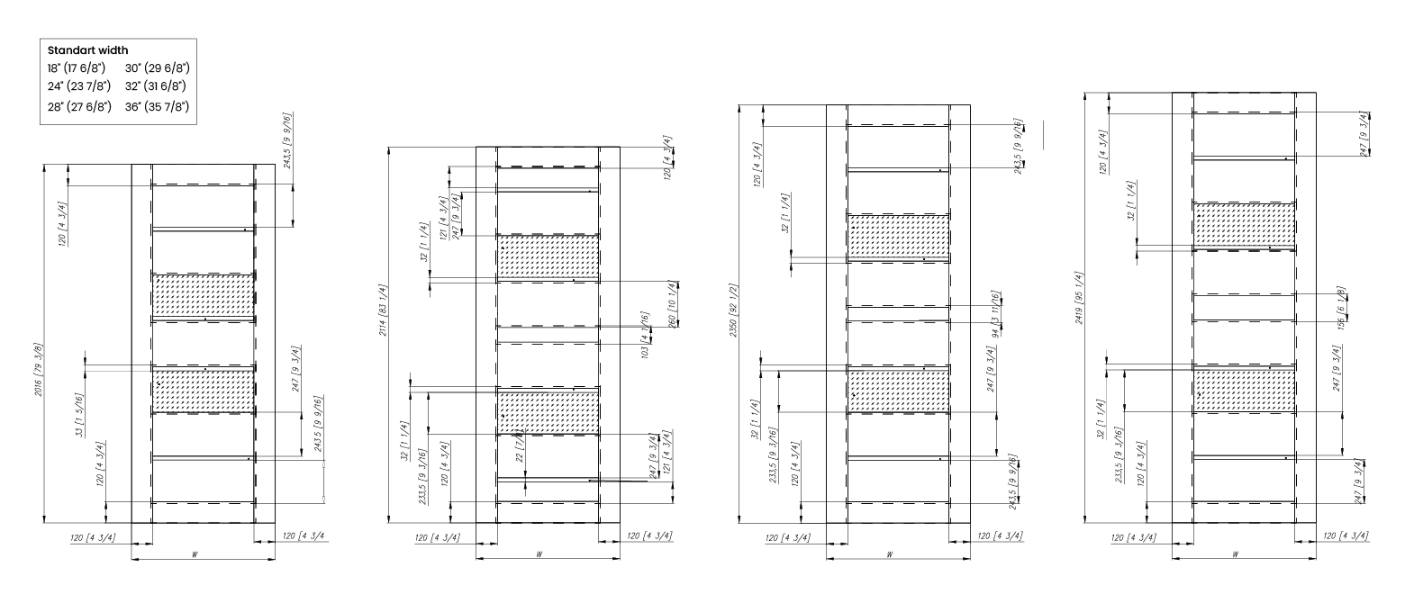 DESSA VETRO BIANCO NOBLE DOUBLE MAGIC BELLDINNI MODERN INTERIOR DOOR - 6