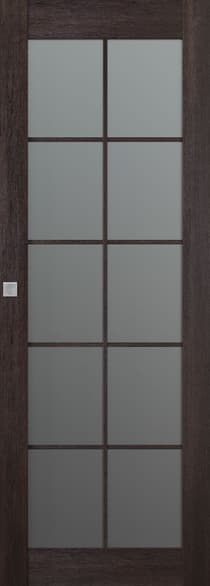 AVON 10 LITE VETRO VERALINGA OAK MAGIC BELLDINNI MODERN INTERIOR DOOR - 1