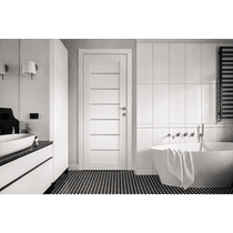ALBA BIANCO NOBLE SWING BELLDINNI MODERN INTERIOR DOOR - 3