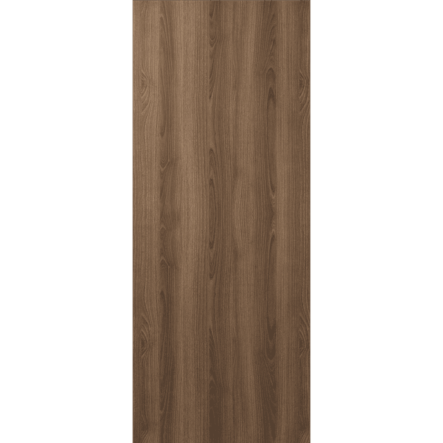 OPTIMA PECAN NUTWOOD SLAB DOORS BELLDINNI MODERN INTERIOR DOOR