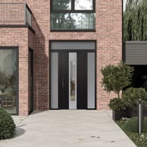 Modern Steel Front Door Diamond A1 - 6