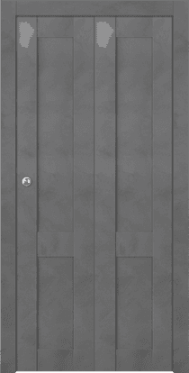 AVON 07 R DARK URBAN BI-FOLD BELLDINNI MODERN INTERIOR DOOR - 1