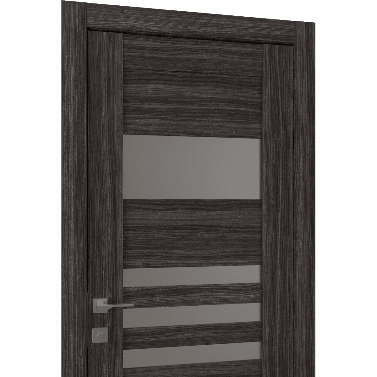LETI VETRO GRAY OAK BARN BELLDINNI MODERN INTERIOR DOOR - 4