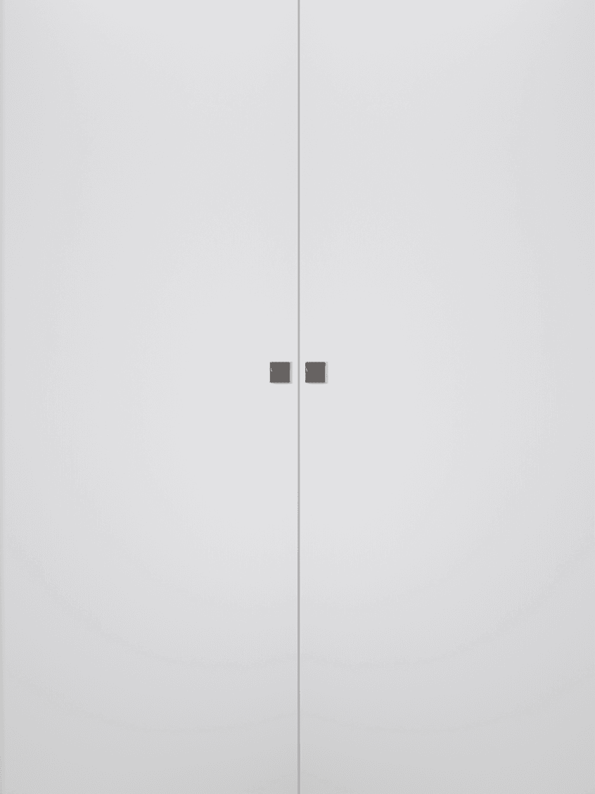 PALLADIO BIANCO NOBLE DOUBLE MAGIC DOORS BELLDINNI MODERN INTERIOR DOOR - 1