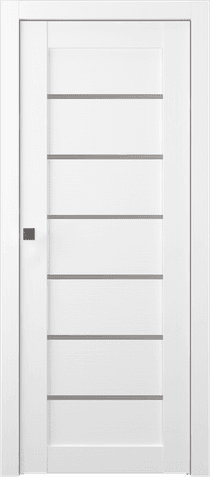 ALBA BIANCO NOBLE POCKET BELLDINNI MODERN INTERIOR DOOR - 1