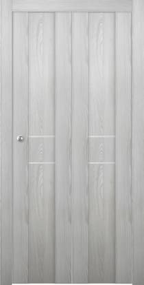 AVON 01 2HN RIBEIRA ASH BI-FOLD BELLDINNI MODERN INTERIOR DOOR - 1