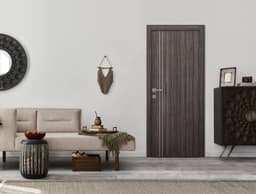 PALLADIO 2V GRAY OAK DOUBLE POCKET BELLDINNI MODERN INTERIOR DOOR - 3