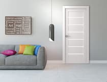 ALBA BIANCO NOBLE SWING BELLDINNI MODERN INTERIOR DOOR - 2