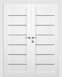 ALBA BIANCO NOBLE CLOSET BELLDINNI MODERN INTERIOR DOOR - 1