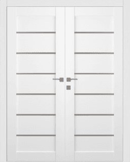 ALBA BIANCO NOBLE CLOSET BELLDINNI MODERN INTERIOR DOOR - 1