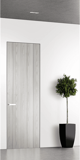 AVON 01 RIBEIRA ASH INVISIBLE METAL FRAME BELLDINNI MODERN INTERIOR DOOR - 1