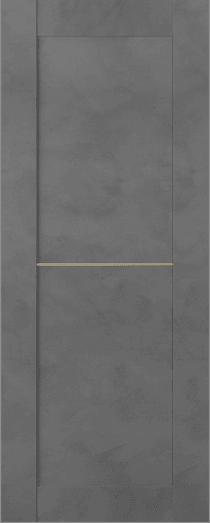 AVON 07 1H GOLD DARK URBAN SLAB BELLDINNI MODERN INTERIOR DOOR - 1