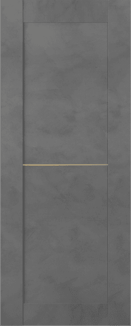 AVON 07 1H GOLD DARK URBAN SLAB BELLDINNI MODERN INTERIOR DOOR - 1