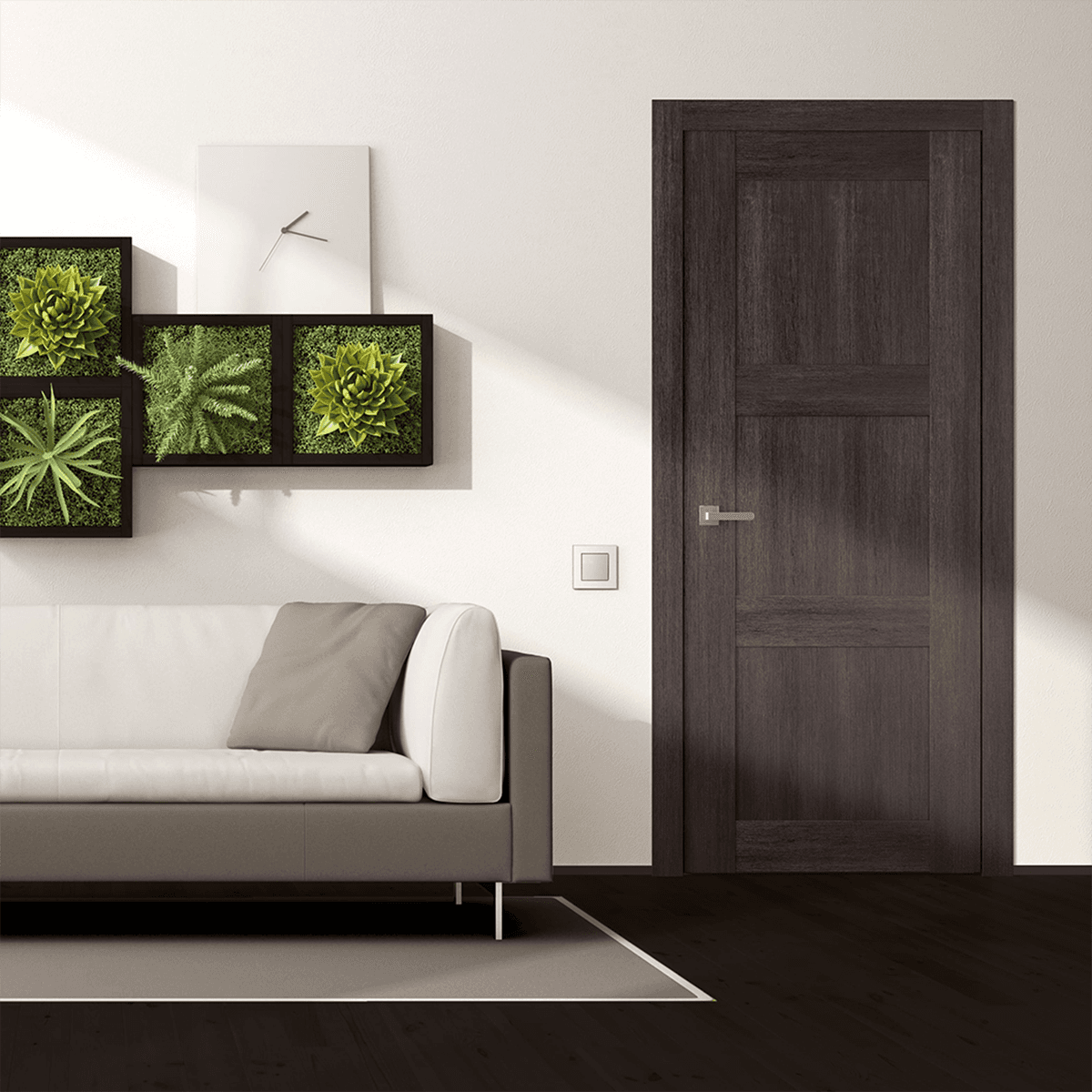 AVON 07 2RN VERALINGA OAK BYPASS BELLDINNI MODERN INTERIOR DOOR - 8