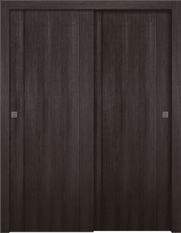 AVON 01 VERALINGA OAK BYPASS DOORS BELLDINNI MODERN INTERIOR DOOR - 1