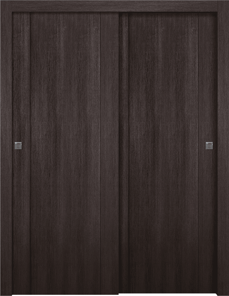 AVON 01 VERALINGA OAK BYPASS DOORS BELLDINNI MODERN INTERIOR DOOR - 1