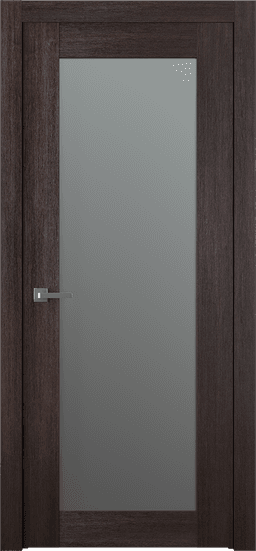 AVON 207 VETRO VERALINGA OAK SWING BELLDINNI MODERN INTERIOR DOOR - 1