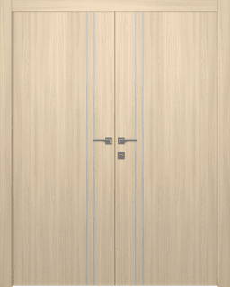 OPTIMA 2V LOIRE ASH DOUBLE DOORS BELLDINNI MODERN INTERIOR DOOR - 1