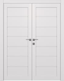 ALDA SNOW WHITE CLOSET BELLDINNI MODERN INTERIOR DOOR - 1