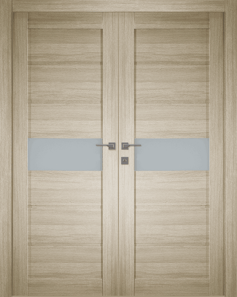 EDNA VETRO SHAMBOR DOUBLE BELLDINNI MODERN INTERIOR DOOR - 1