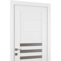 DOME VETRO BIANCO NOBLE BYPASS BELLDINNI MODERN INTERIOR DOOR - 3