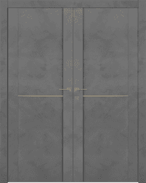 AVON 01 1H GOLD DARK URBAN CLOSET BELLDINNI MODERN INTERIOR DOOR - 1