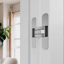 AURUM 2 VETRO POLAR WHITE SWING BELLDINNI MODERN INTERIOR DOOR - 3