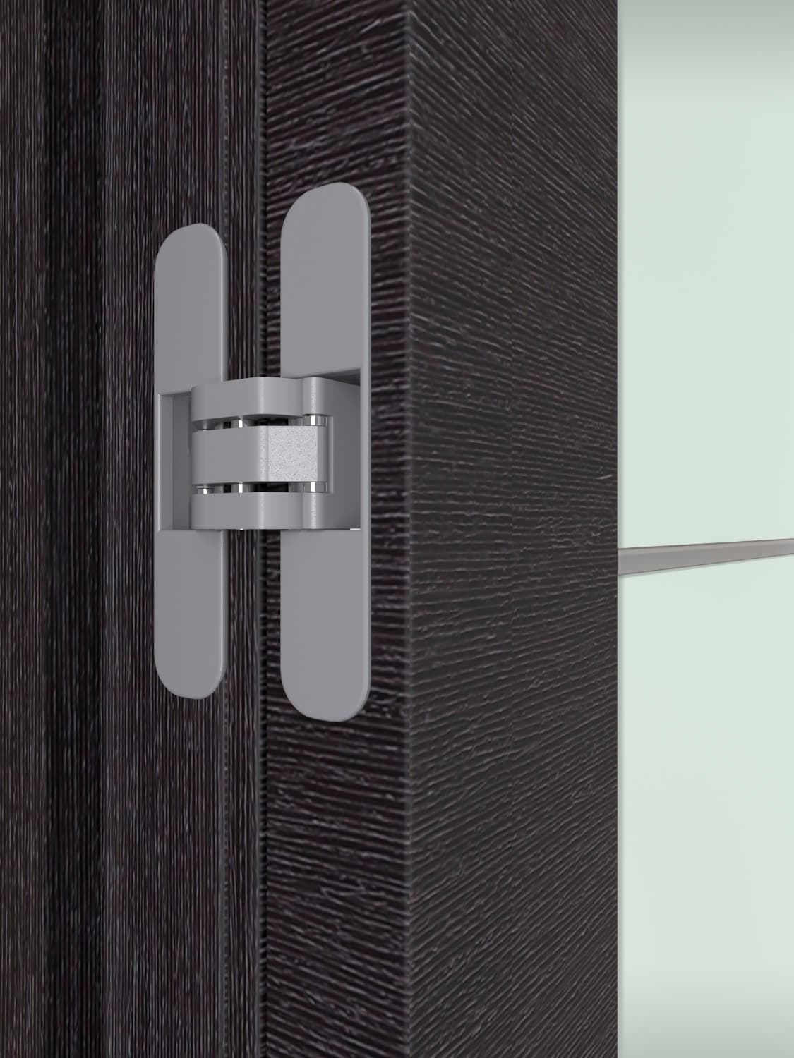 AVANTI 202 4H VETRO BLACK APRICOT DOUBLE BELLDINNI MODERN INTERIOR DOOR - 3