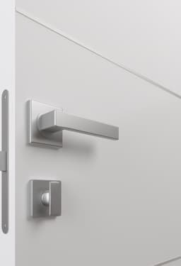 SMART PRO 2H POLAR WHITE INVISIBLE METAL FRAME BELLDINNI MODERN INTERIOR DOOR - 4