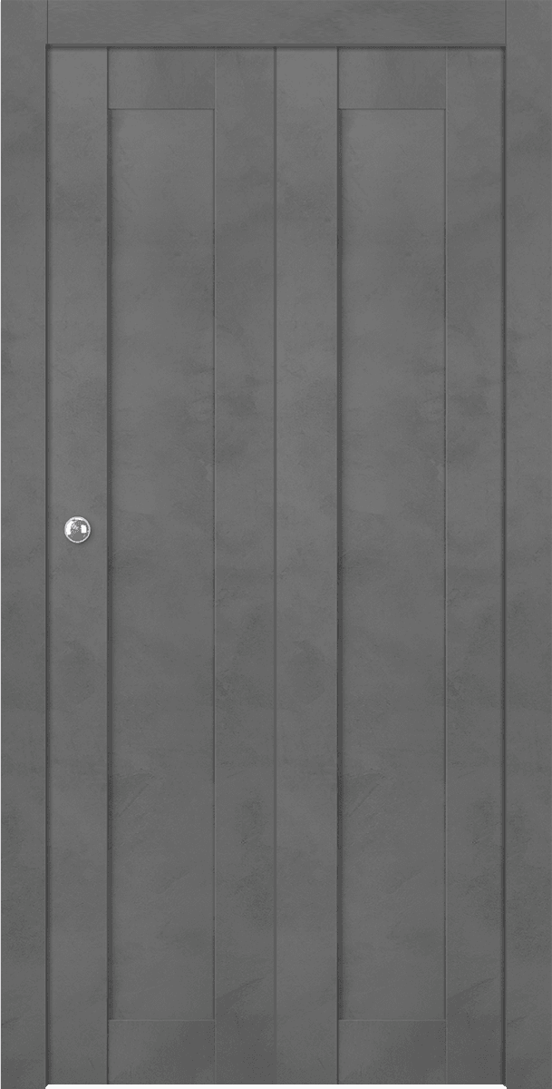 AVON 07 DARK URBAN BI-FOLD BELLDINNI MODERN INTERIOR DOOR - 1