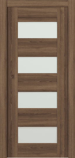 AVON 07-08 VETRO PECAN NUTWOOD POCKET DOORS BELLDINNI MODERN INTERIOR DOOR - 1