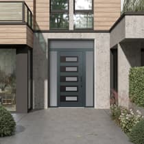 Modern Steel Front Door Diamond D3 - 10