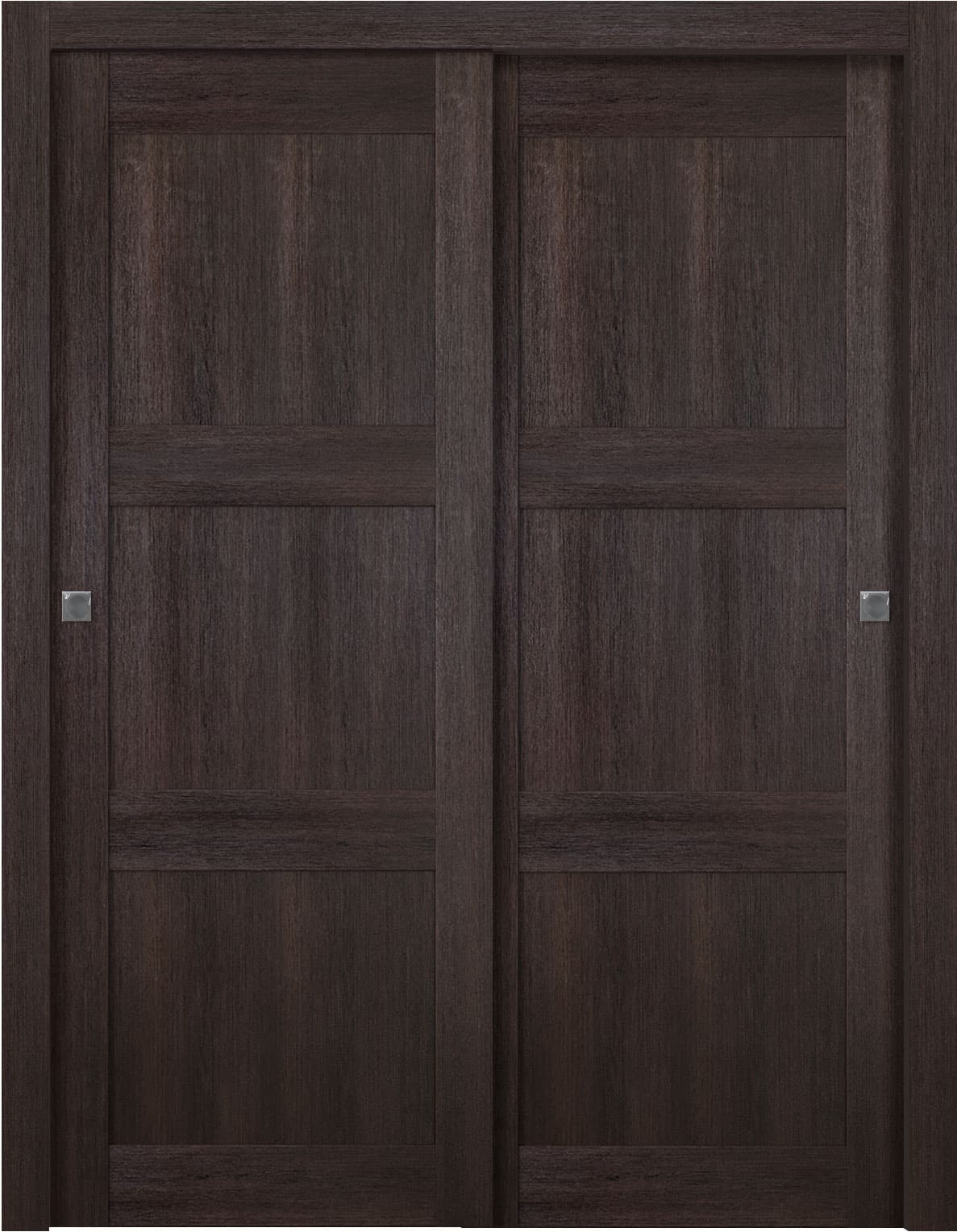 AVON 07 2RN VERALINGA OAK BYPASS BELLDINNI MODERN INTERIOR DOOR - 1