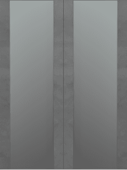 AVON 202 VETRO DARK URBAN DOUBLE BI-FOLD BELLDINNI MODERN INTERIOR DOOR - 2