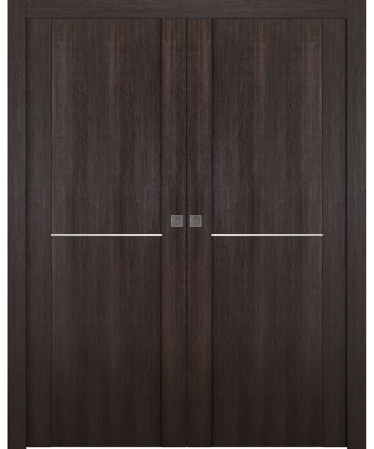 AVON 01 1H VERALINGA OAK DOUBLE POCKET DOORS BELLDINNI MODERN INTERIOR DOOR - 1