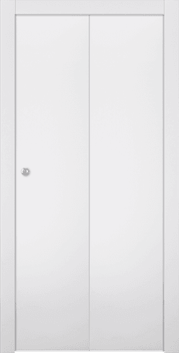 SMART PRO FLAT POLAR WHITE BI-FOLD BELLDINNI MODERN INTERIOR DOOR - 1