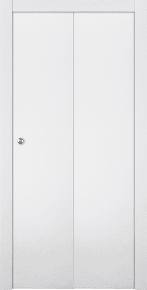 SMART PRO FLAT POLAR WHITE BI-FOLD BELLDINNI MODERN INTERIOR DOOR - 1