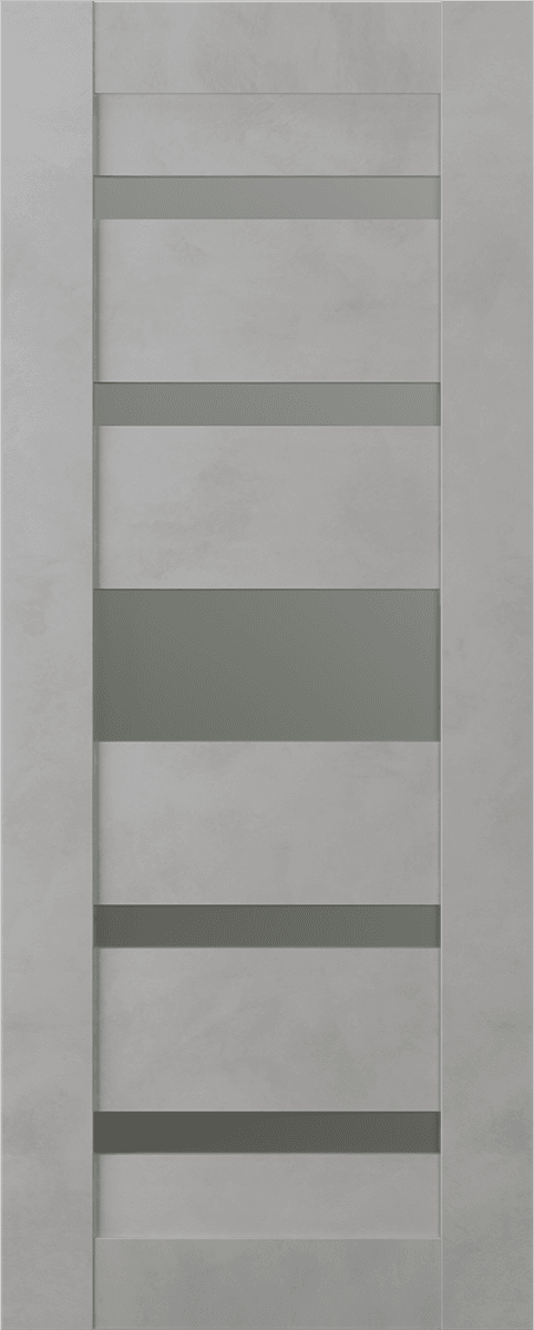 AVON 07-05 VETRO LIGHT URBAN SLAB BELLDINNI MODERN INTERIOR DOOR - 1