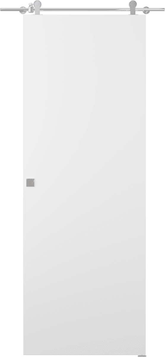 OPTIMA SNOW WHITE DOUBLE BARN BELLDINNI MODERN INTERIOR DOOR - 1