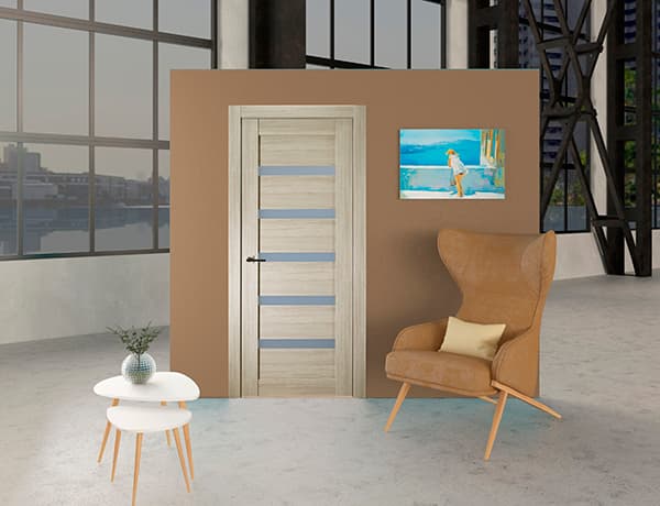 LEORA VETRO SHAMBOR POCKET BELLDINNI MODERN INTERIOR DOOR - 2