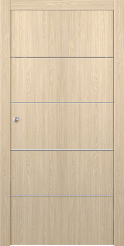 OPTIMA 4H LOIRE ASH BI-FOLD DOORS BELLDINNI MODERN INTERIOR DOOR - 1